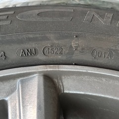 ホンダ オデッセイ スタッドレスタイヤ ホイール付きの画像