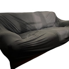 本革ブラウンソファ 2~3人掛けの画像