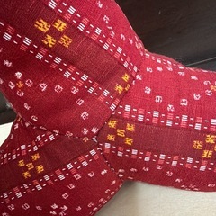 ミンサー柄　テトラポット赤★大　の画像