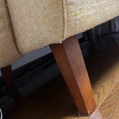 unico evaソファ　イエローの画像