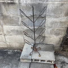 スリッパラック ツリー型 ダークブラウン　インテリア　雑貨　
1490の画像