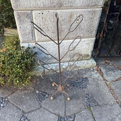 スリッパラック ツリー型 ダークブラウン　インテリア　雑貨　
1490の画像