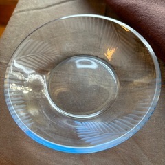 青色　ガラス皿　深皿　6枚まとめの画像