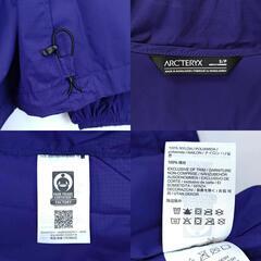 【未使用】アークテリクス スコーミッシュ フーディSquamish Hoody M S Soulsonic X000007411 メンズ ARCTERYX パッカブル仕様 防風 クライミング ヘルメット対応フードの画像