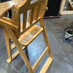 【ベビーチェア】【折りたたみ式】クリーニング済み【管理番号1130】知の画像