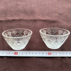 ノリタケ　ガラス　小鉢　2個まとめの画像