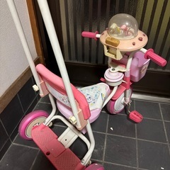 三輪車　おじゃ魔女どれみの画像