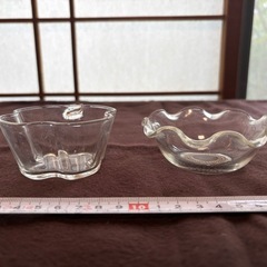 ガラス製　小鉢　ミニボウル　2個まとめの画像