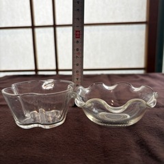 ガラス製　小鉢　ミニボウル　2個まとめの画像