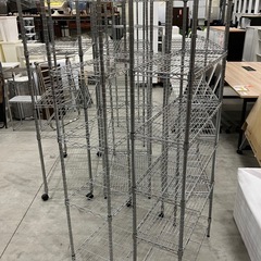 【来店歓迎】美品多数 横幅90cm 5段　メタルラック スチールラック 収納棚 ガレージ 室内  在庫多数  検)一人暮らし 家具 収納 ダイニング リビング キッチン 冷蔵庫 洗濯機 テーブル ラック レンジ キャビネット ソファの画像