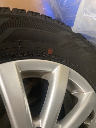 195/65R15 スタッドレス4本セット（ホイール付）