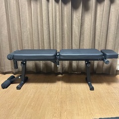 フラットベンチ　筋トレ器具の画像