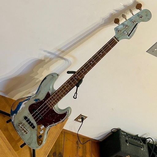 ミントグリーン レリック仕様ジャズベース