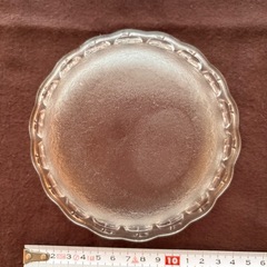 りんごのガラス皿　小鉢　4個まとめの画像