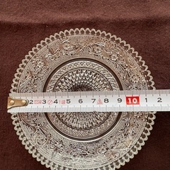 ガラス製　小皿　長谷川ガラス　2個まとめの画像