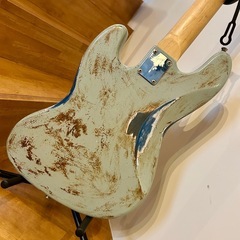 ミントグリーン レリック仕様ジャズベースの画像