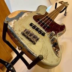 ミントグリーン レリック仕様ジャズベースの画像