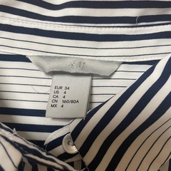 H&M シャツの画像