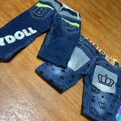 ベビードール　ジーンズの画像