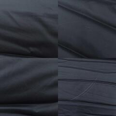 [2個セット] フィールドア 車中泊マット 5cm厚/Sサイズ ブラック FIELDOOR 寝具 キャンプ アウトドアの画像