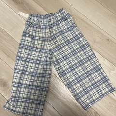 子ども服　チェック柄の画像