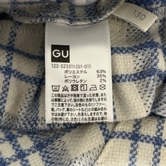 子ども服　チェック柄の画像