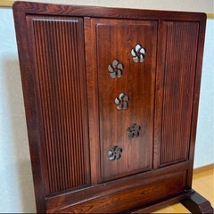 karimoku カリモク 間仕切り 和風 衝立 古民家 レトロ 和モダン パーテーション 目隠しの画像