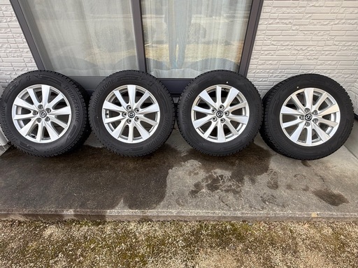 マツダ CX-5 純正アルミホイール＆スタッドレスタイヤ ブリジストン