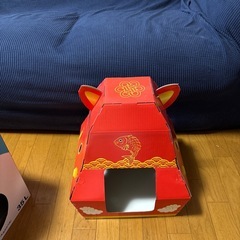 無料でお譲りします！猫が入るボックスの画像