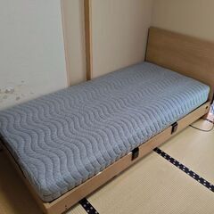 ニトリ　電動ベッド　2モーター　Nスリープマットレス　介護の画像