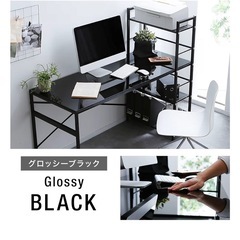 家具の匠が認めたデスク（BLACK）の画像