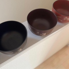 yumitakatsuna 花柄汁椀 5 個セットの画像