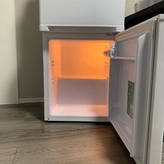 無料】エルソニック 冷蔵庫 83L（2021年製）｜一人暮らし向け｜12/20までの画像