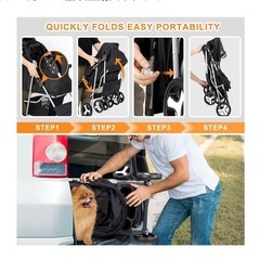 ペットカート　新品未使用品の画像