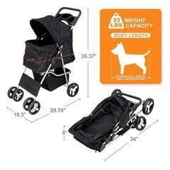 ペットカート　新品未使用品の画像