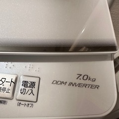 【手渡し限定】2022年製！AQUA洗濯機の画像