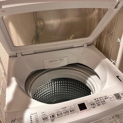 【手渡し限定】2022年製！AQUA洗濯機の画像