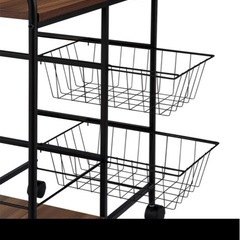 スタイリッシュキッチンワゴンの画像