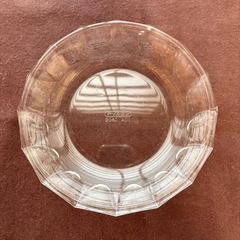 ★取引中★Pyrex ガラス製　丸皿　中皿の画像
