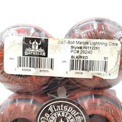 【未使用】Darkstar ダークスター DST bolt marble lighning core スケートボード ウィールの画像