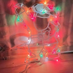 イルミネーションライト　サンタクロースの画像