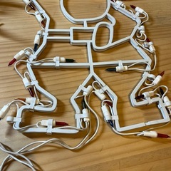 イルミネーションライト　サンタクロースの画像