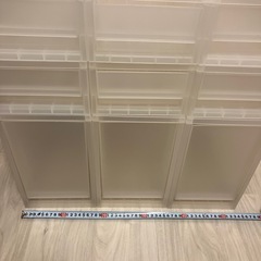 無印良品　ポリプロピレン　収納ストッカー　の画像