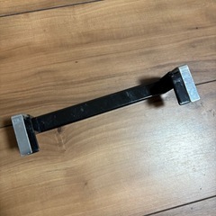 山崎実業　Yamazaki  タオルハンガー　黒　ブラック　中古の画像