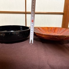 菓子皿　茶色&黒　まとめの画像