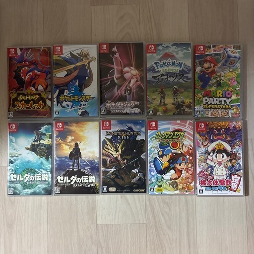 Switchソフトまとめ10本