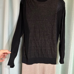 GU シアーニットカーディガン ☆の画像