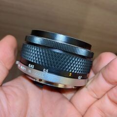 曇りのない極上品〜新品級 OLYMPUS OM-SYSTEM F.ZUIKO AUTO-S 50mm F1.8の画像