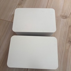 無印良品 ポリプロピレンウェットシートケース2個セットの画像