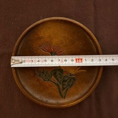 茶托　小皿　花柄の画像